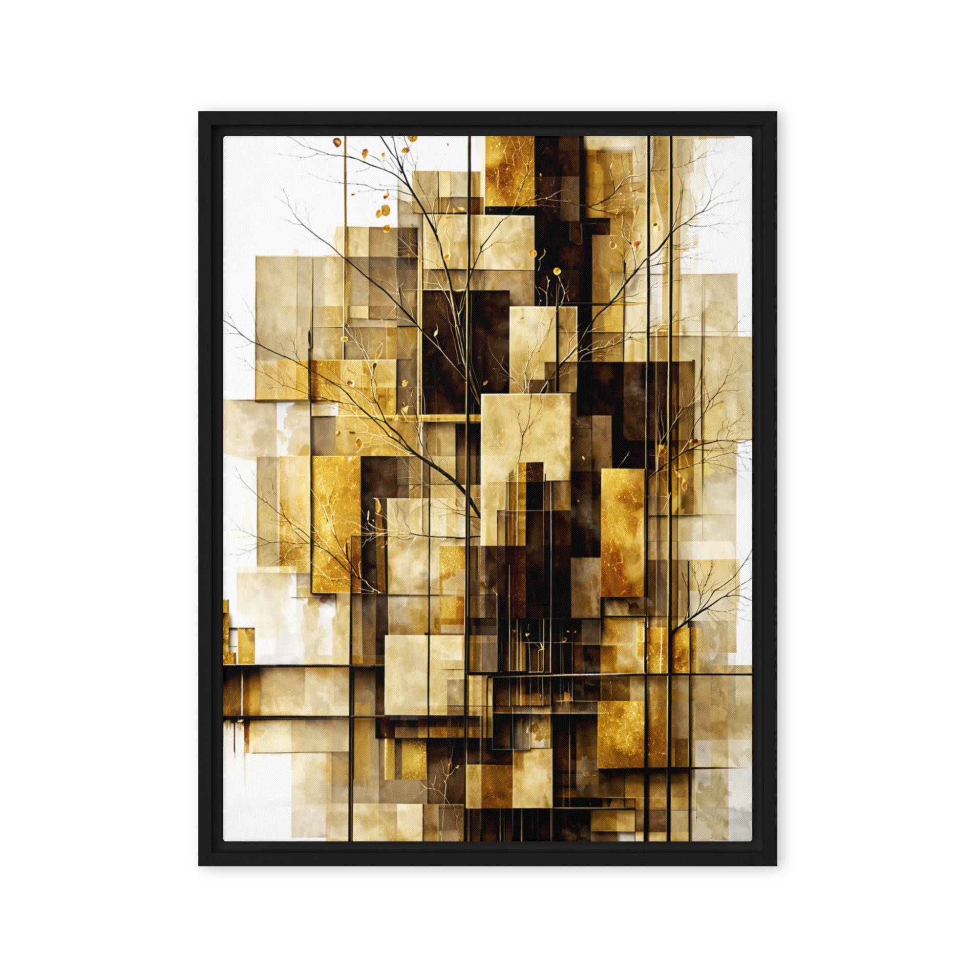 Altin wall art product image as a framed canvas print in black frame, 12 x 18 inch universal size