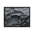 "Vestige" II D | Framed Canvas