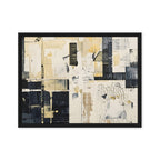 Printful official Framed Canvas mockup - Black / 18″×24″