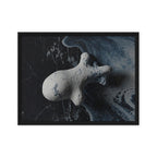 ASTEROID — Framed Canvas, Black, 18×24