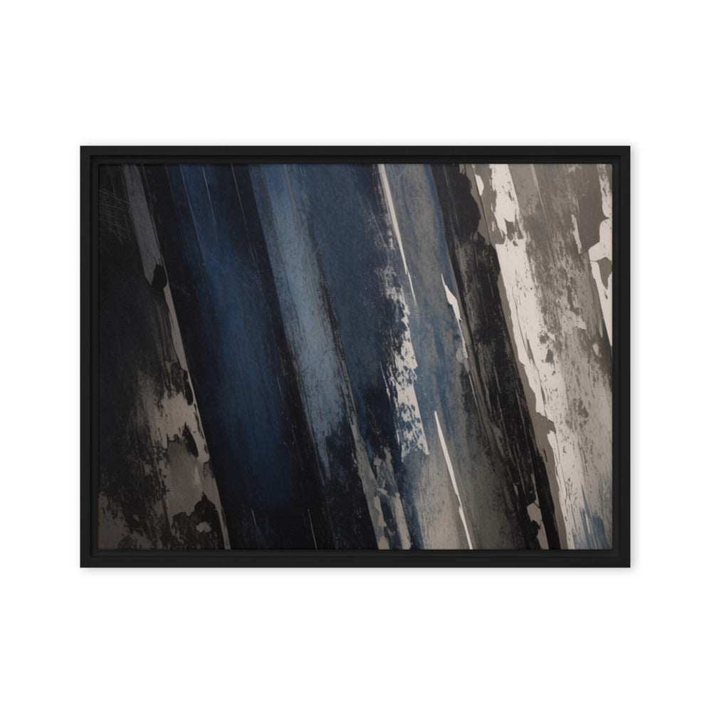 DRAG — Framed Canvas, Black, 18×24