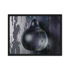 DROP — Framed Canvas, Black, 18×24