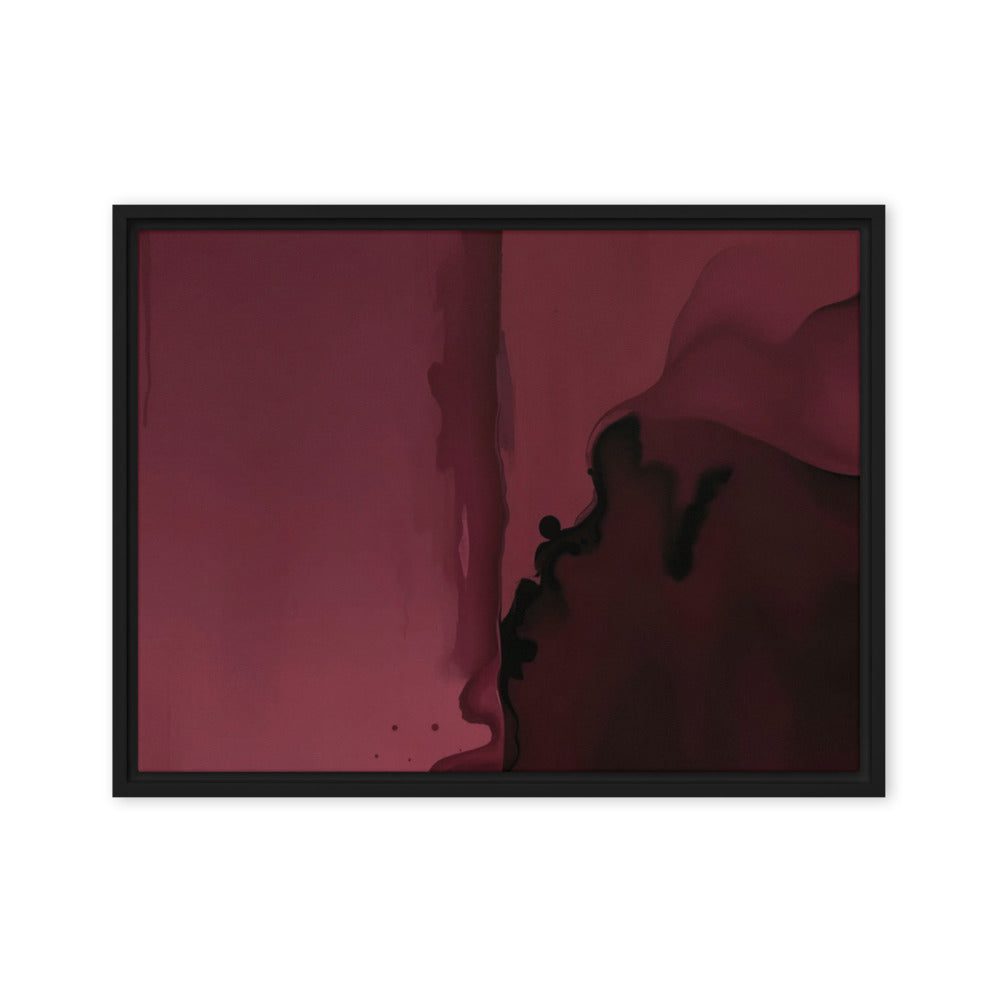 CARINENA — Framed Canvas, Black, 18×24