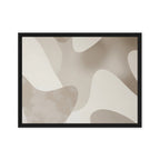 JACQUARD — Framed Canvas, Black, 18×24