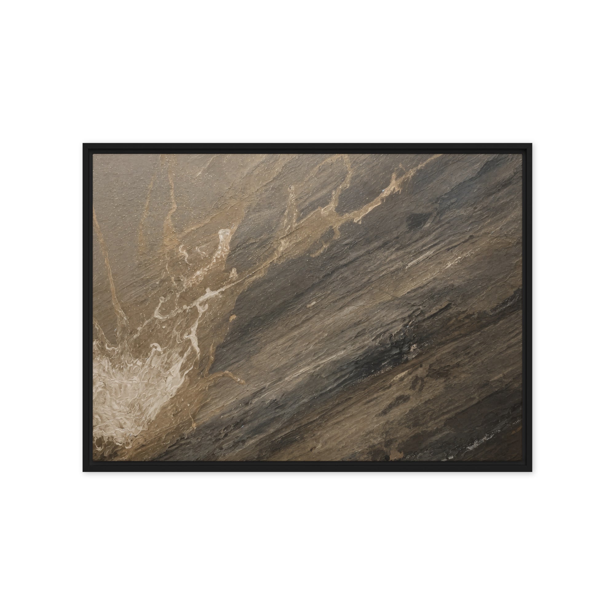 "Undertow" | Framed Canvas