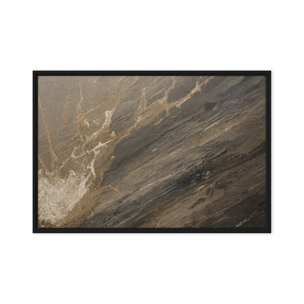 "Undertow" | Framed Canvas