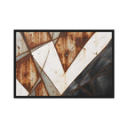 "Check" | Framed Canvas