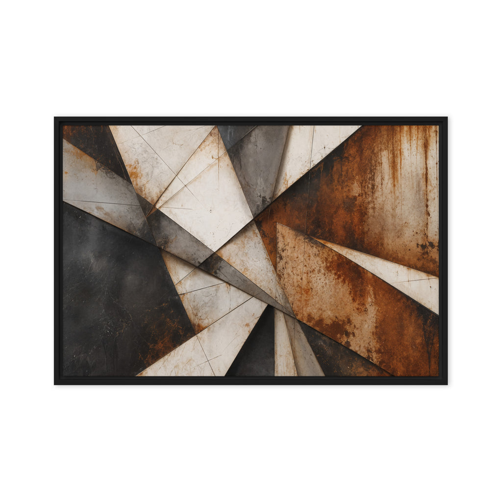 "Oxide" | Framed Canvas