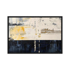 Printful official Framed Canvas mockup - Black / 20″×30″