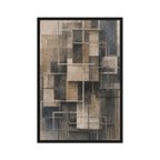 "Structure" | Framed Canvas