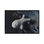 ASTEROID — Framed Canvas, Black, 24×36