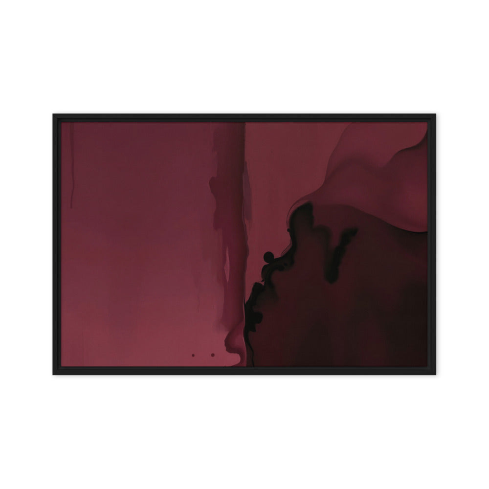 CARINENA — Framed Canvas, Black, 24×36