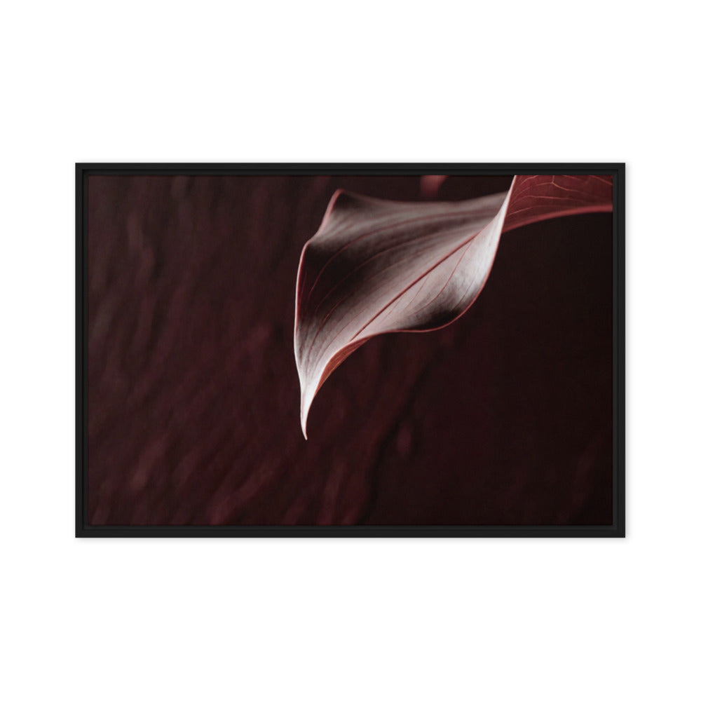 CRU — Framed Canvas, Black, 24×36