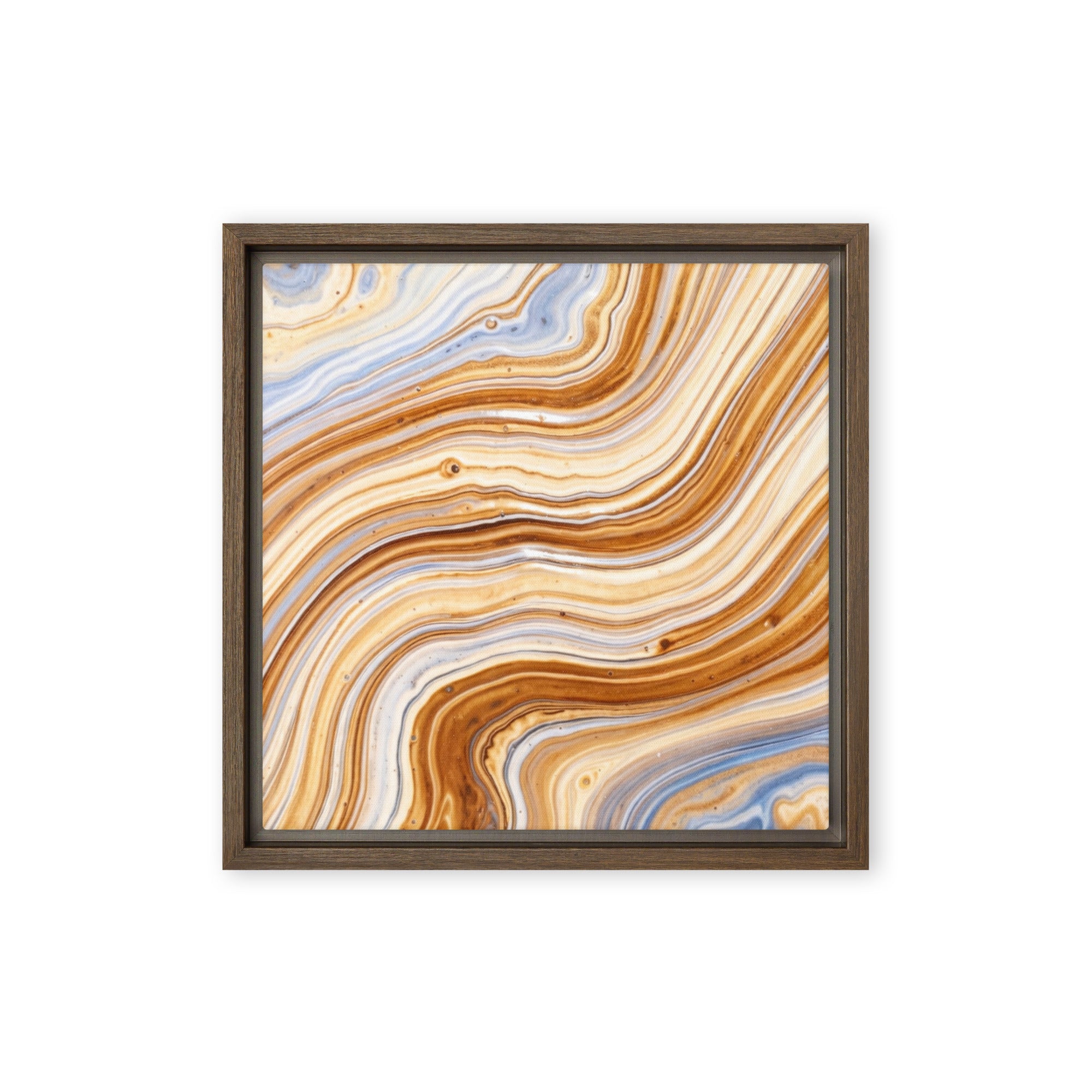 Dune wall art product image as a framed canvas print in black frame, 24 x 32 inch large size