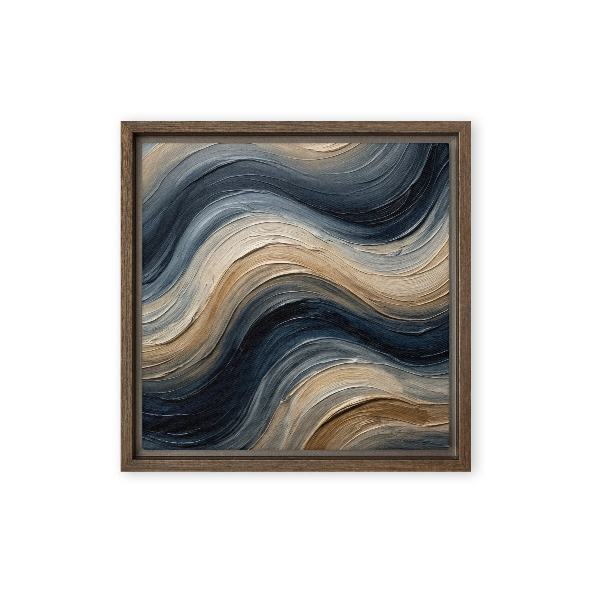 Conform wall art product image as a framed canvas print in black frame, 24 x 32 inch large size