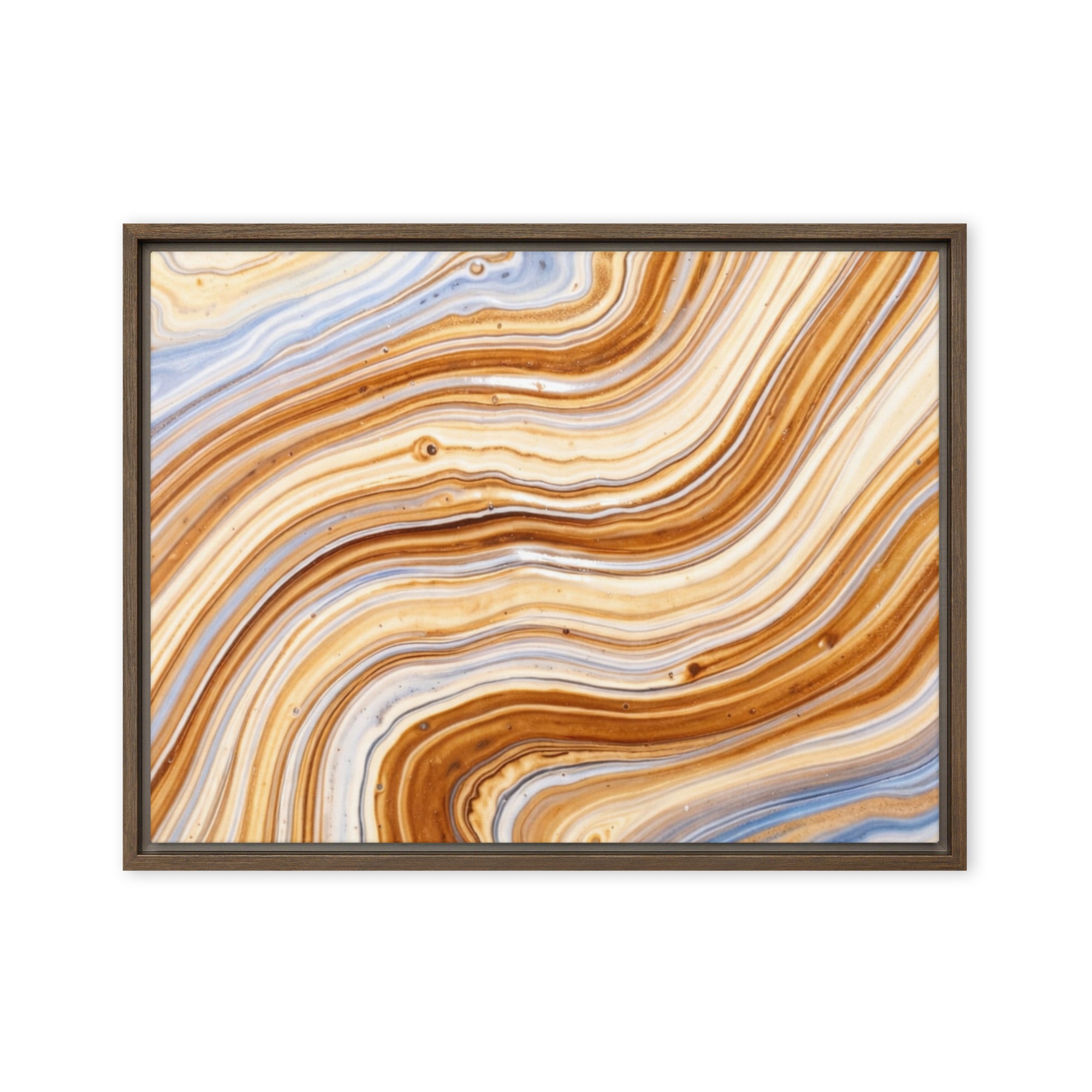 Dune framed canvas print image for product listing in white frame, 8 x 10 inch universal size