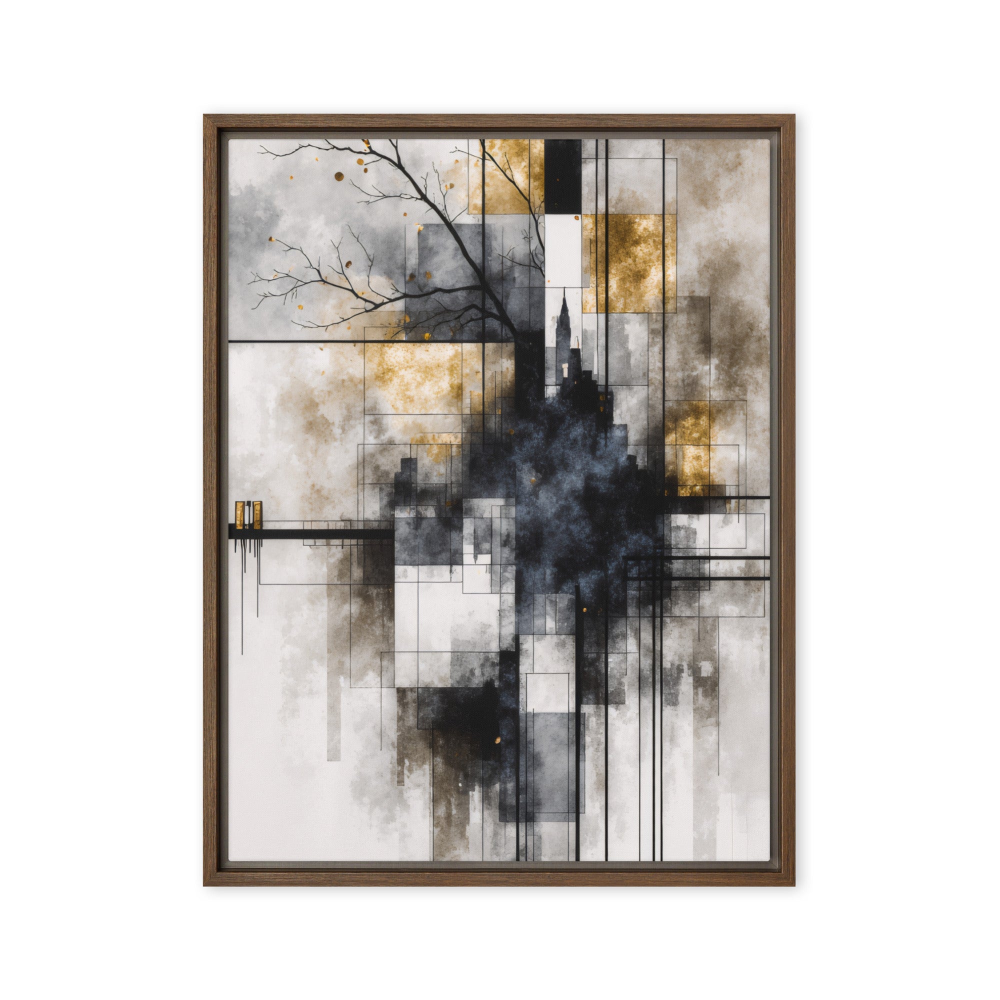 Alchemy framed canvas print image for product listing in white frame, 8 x 10 inch universal size