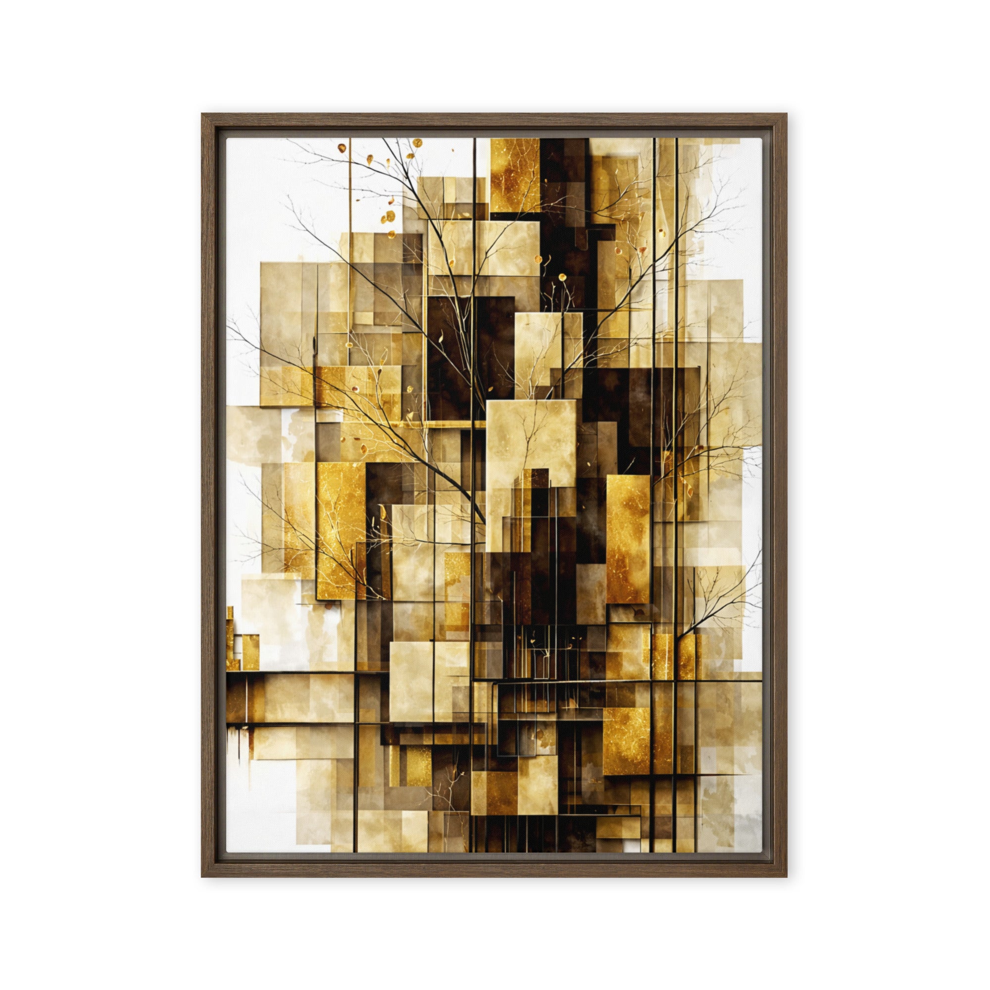 Altin framed canvas print wall display image in white frame, 20 x 28 inch large size