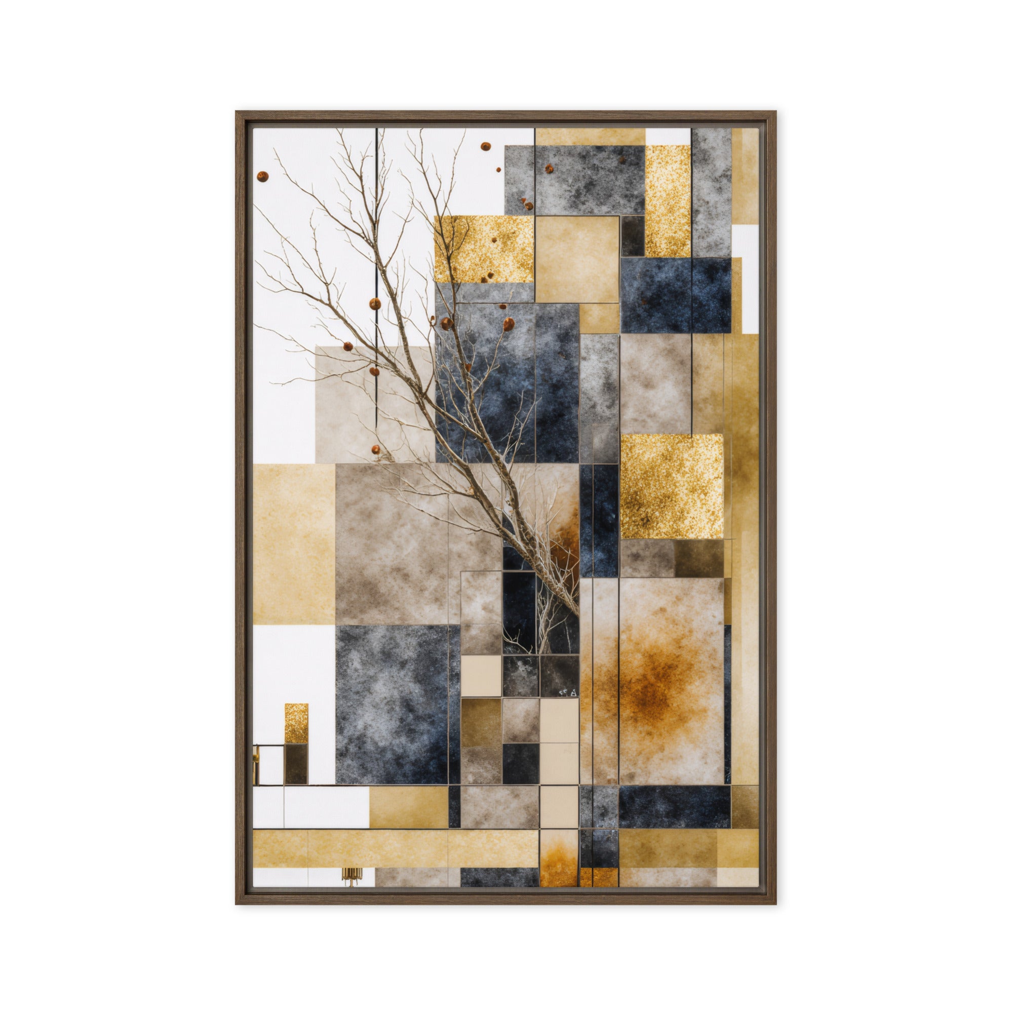 Scorie framed canvas print image for product listing in white frame, 24 x 36 inch statement piece