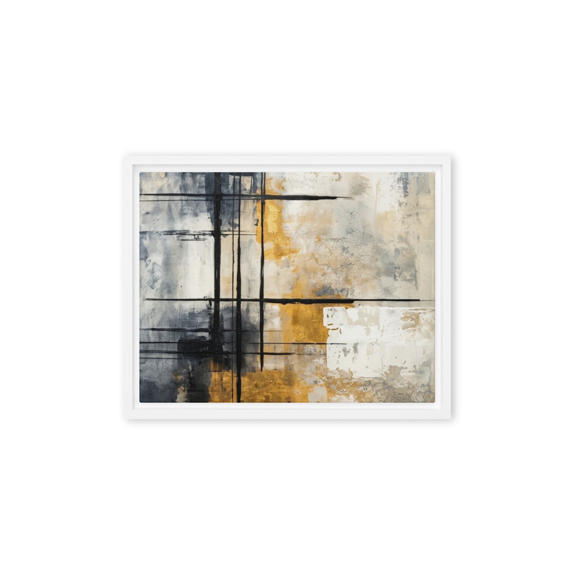 Elite framed canvas print image for product listing in black frame, 16 x 20 inch universal size