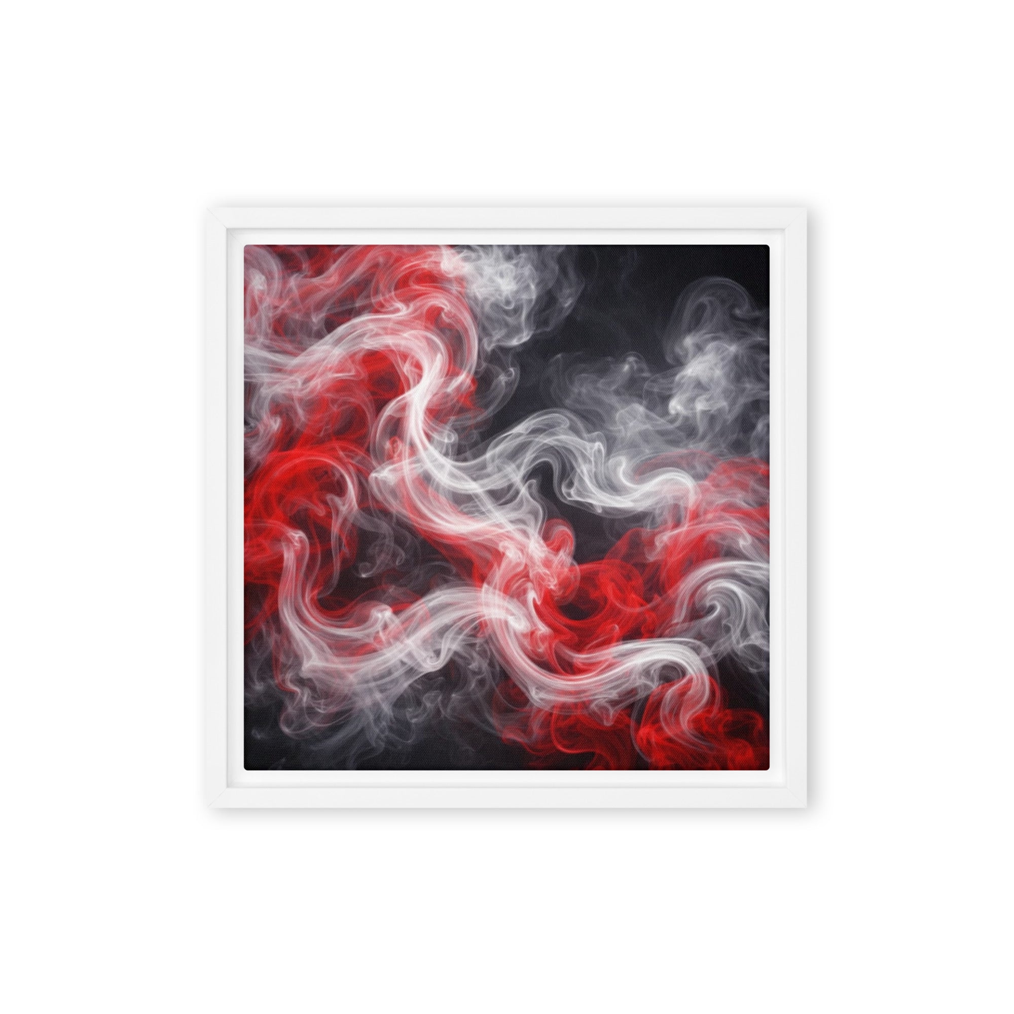 Charged framed canvas print wall display image in 12 x 12 inch universal size