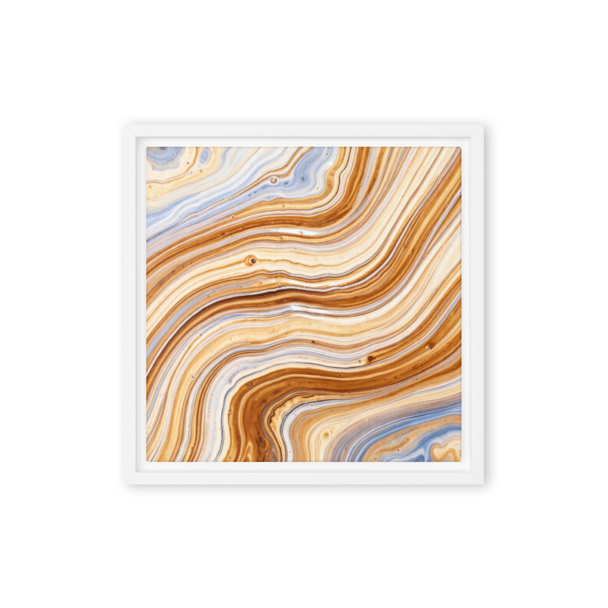 Dune framed canvas print front-facing product image in black frame, 24 x 36 inch statement piece