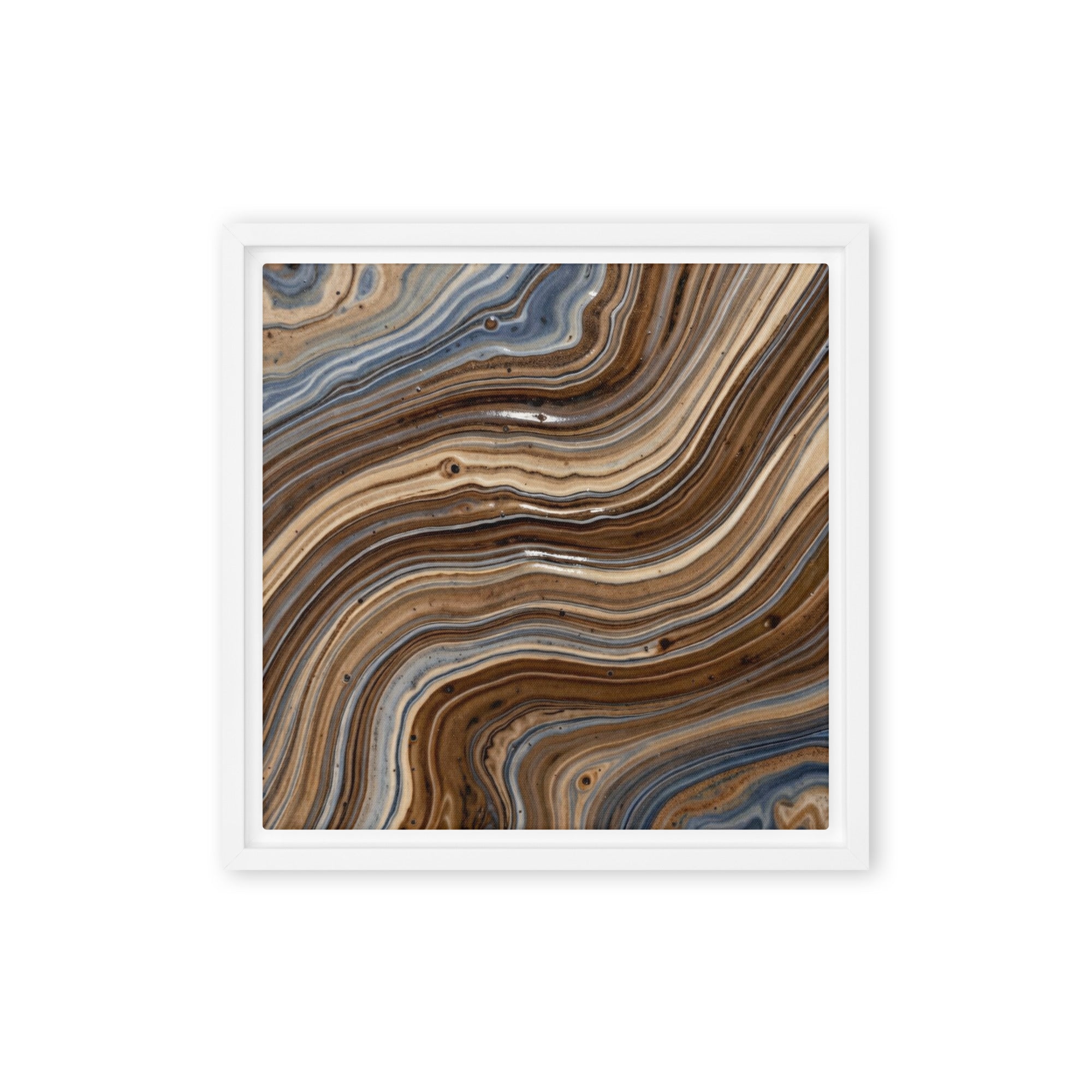 Dunes framed canvas print front-facing product image in black frame, 24 x 36 inch statement piece