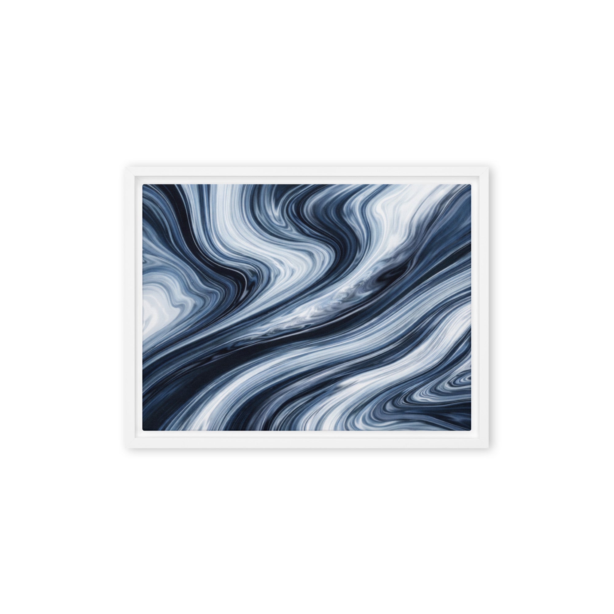 Vision framed canvas print image for product listing in black frame, 20 x 28 inch large size