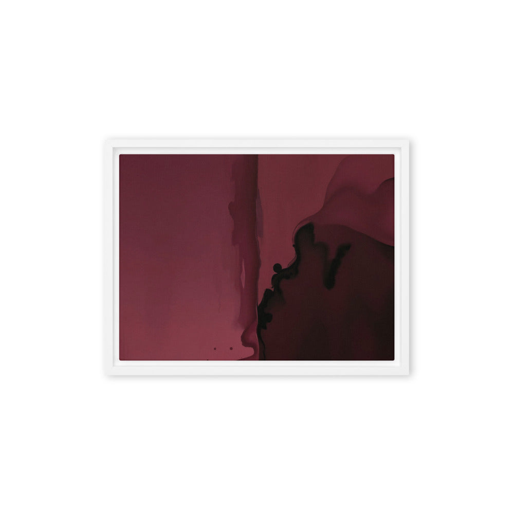 CARINENA — Framed Canvas, White, 12×16