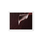 CRU — Framed Canvas, White, 12×16