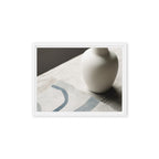 VESSEL — Framed Canvas, White, 12×16