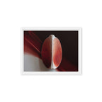 AMPHORA — Framed Canvas, White, 12×16