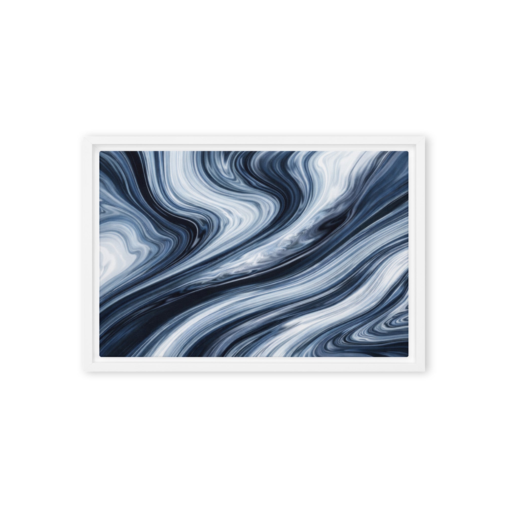 Vision framed canvas print product image in black frame, 24 x 36 inch statement piece