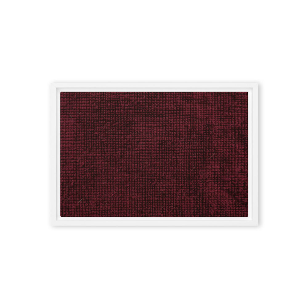 PRIORAT — Framed Canvas, White, 12×18