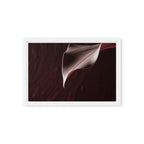 CRU — Framed Canvas, White, 12×18