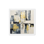 Printful official Framed Canvas mockup - White / 16″×16″