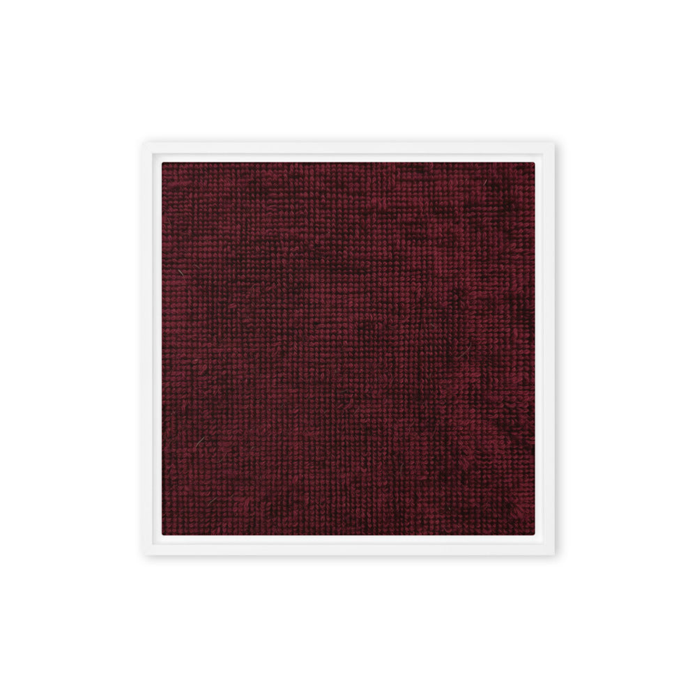 PRIORAT — Framed Canvas, White, 16×16