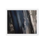 DRAG — Framed Canvas, White, 16×20