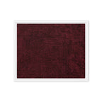 PRIORAT — Framed Canvas, White, 16×20