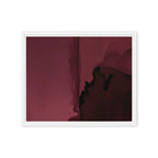 CARINENA — Framed Canvas, White, 16×20