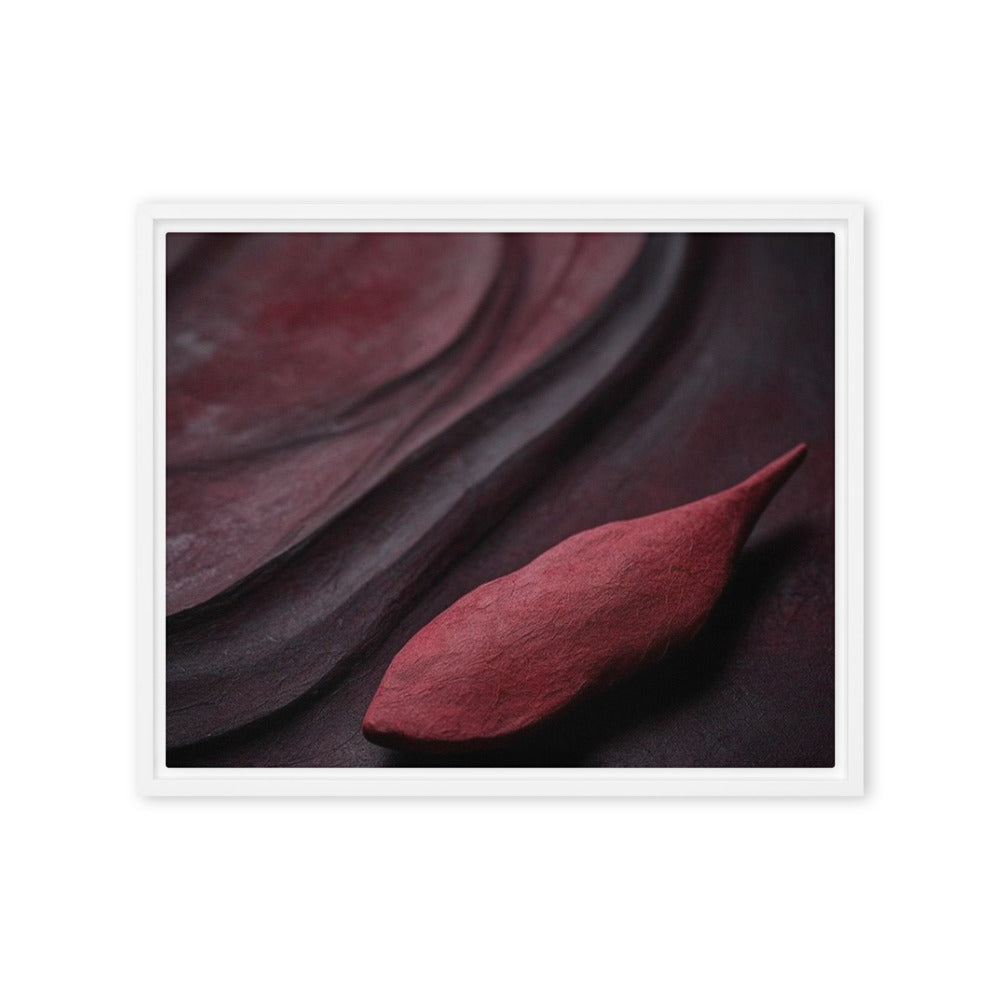 CASK — Framed Canvas, White, 16×20