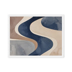 "Current" | Framed Canvas