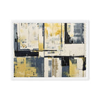 Printful official Framed Canvas mockup - White / 18″×24″
