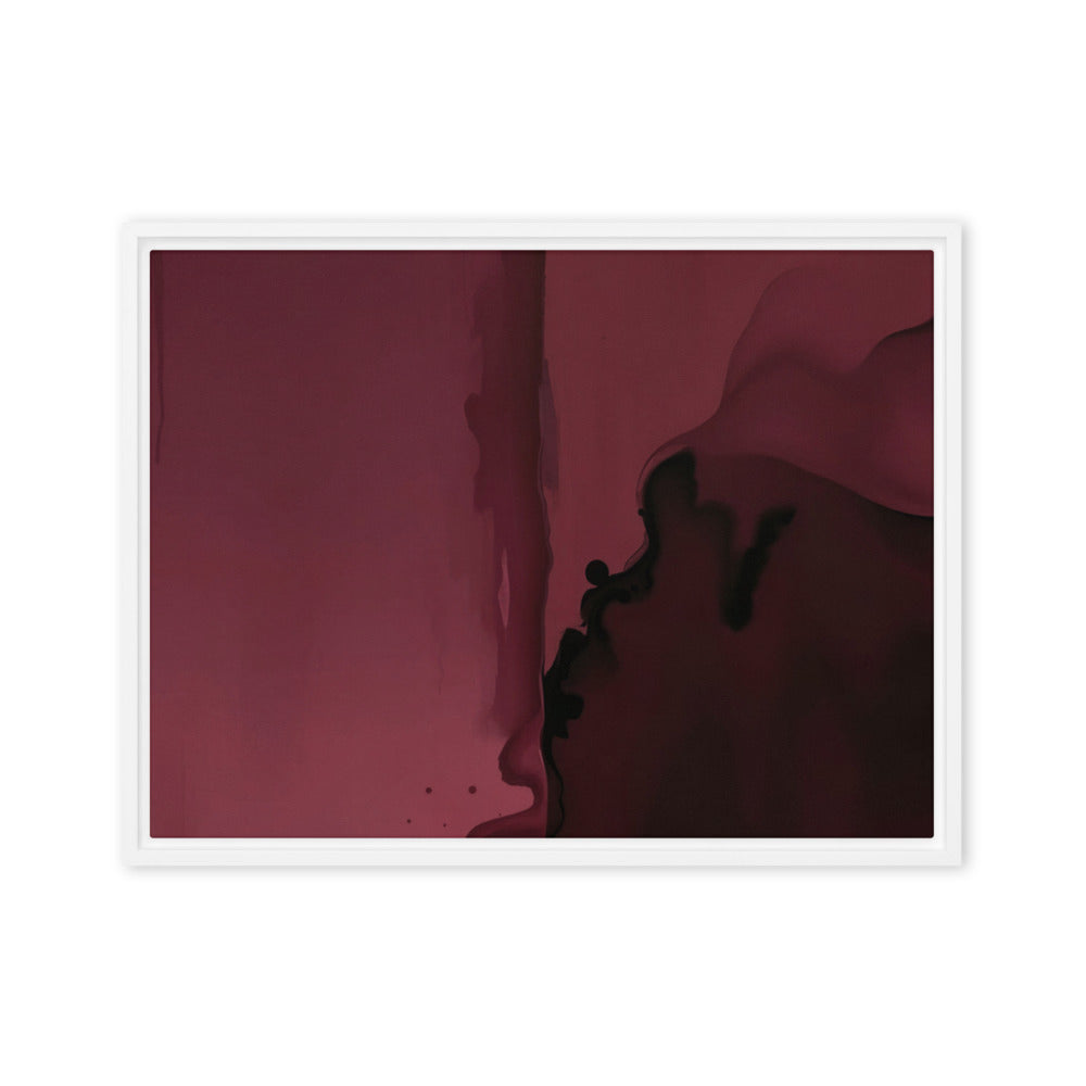 CARINENA — Framed Canvas, White, 18×24