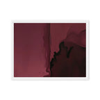 CARINENA — Framed Canvas, White, 18×24