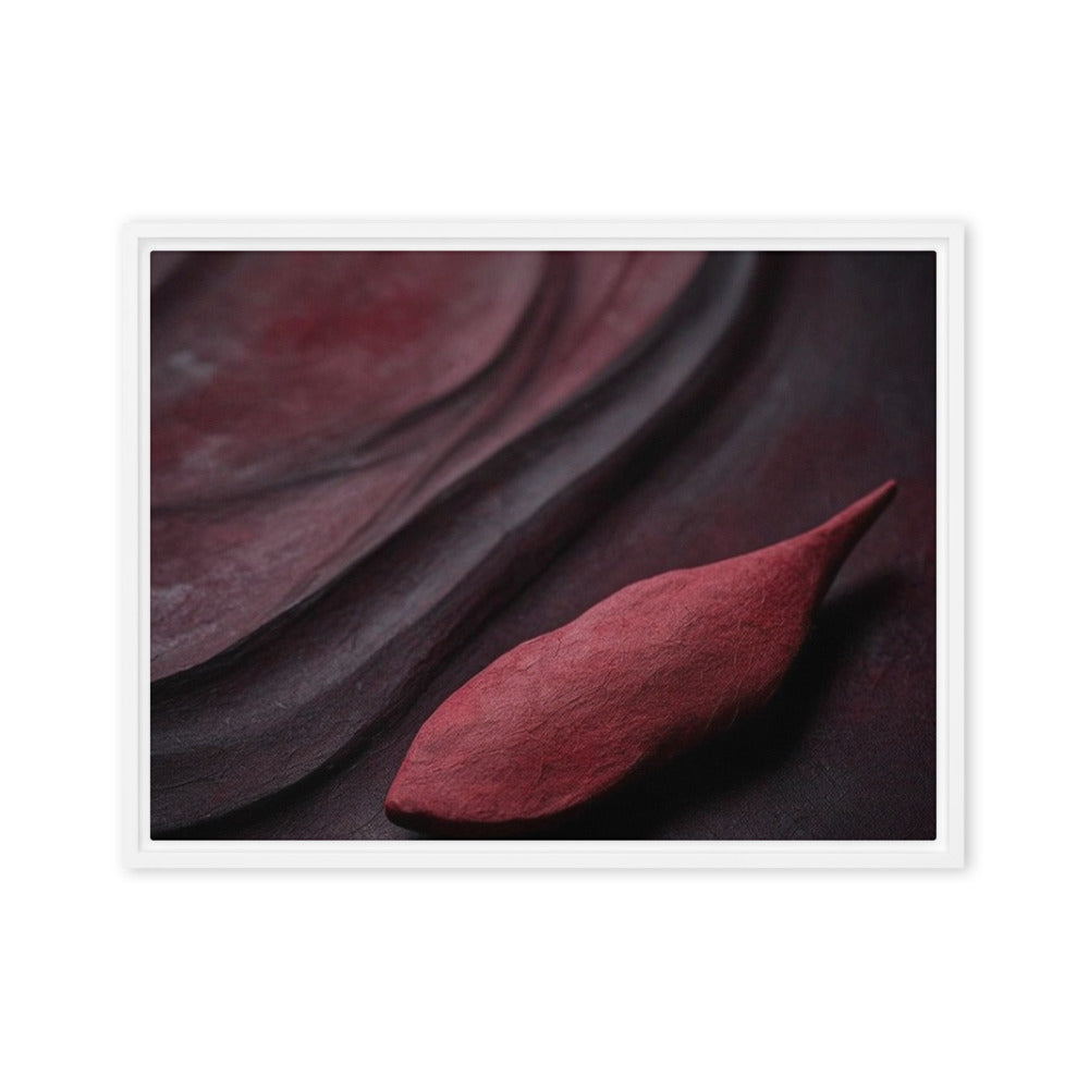 CASK — Framed Canvas, White, 18×24
