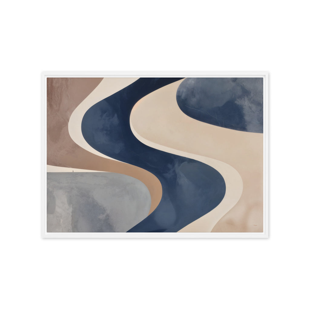 "Current" | Framed Canvas