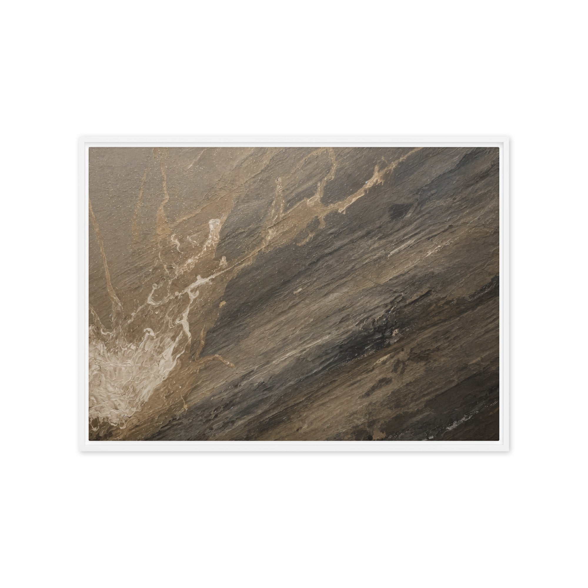 "Undertow" | Framed Canvas