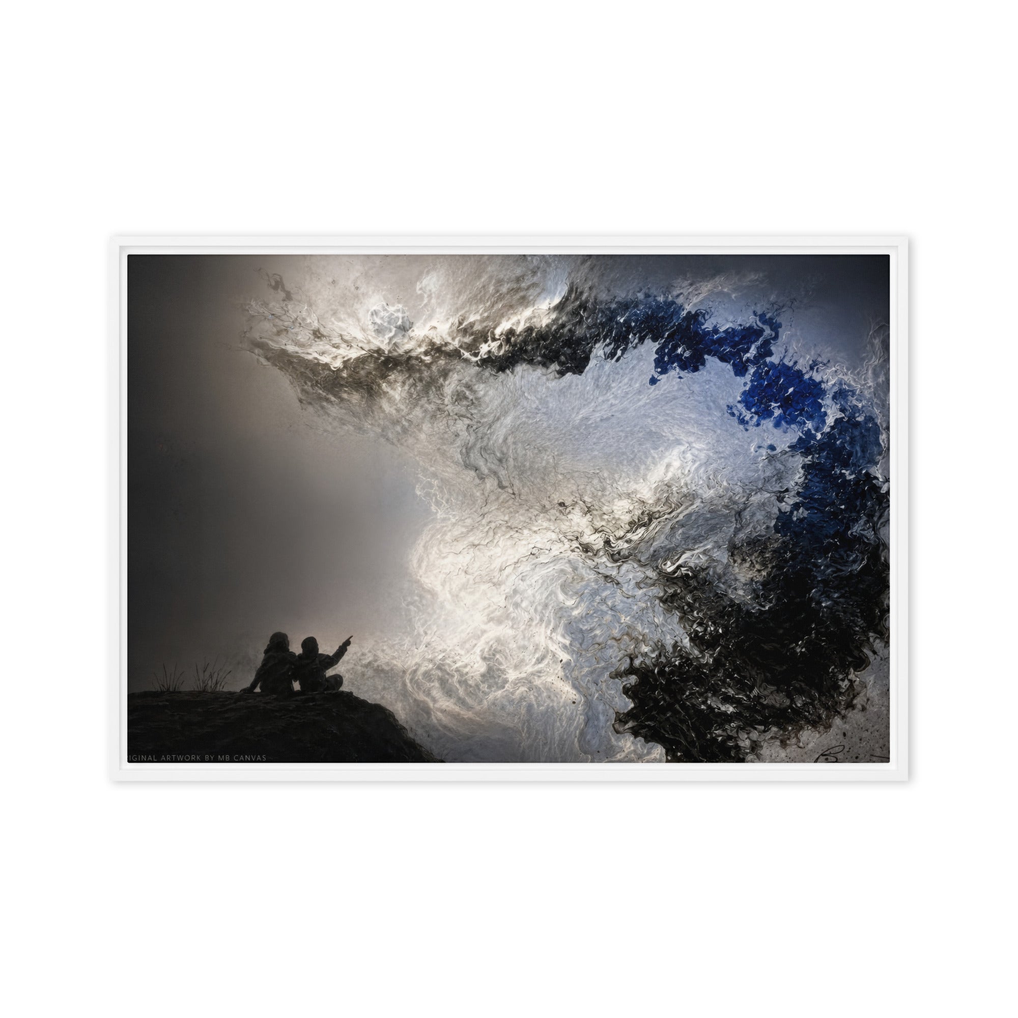 "Wonder" | Framed Canvas