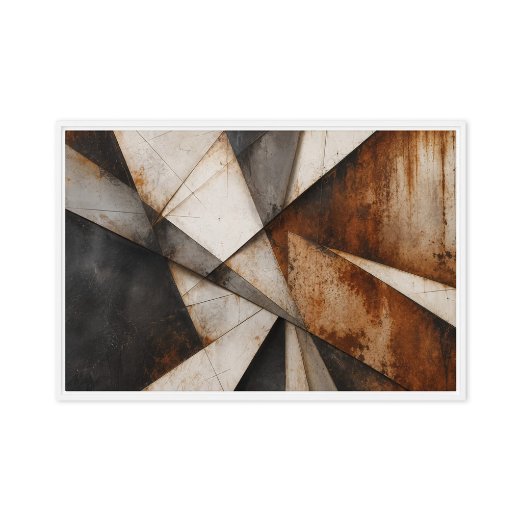 "Oxide" | Framed Canvas